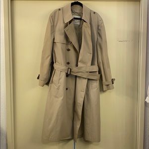 London Fog Men’s Insulated Rain Trench Coat 44R